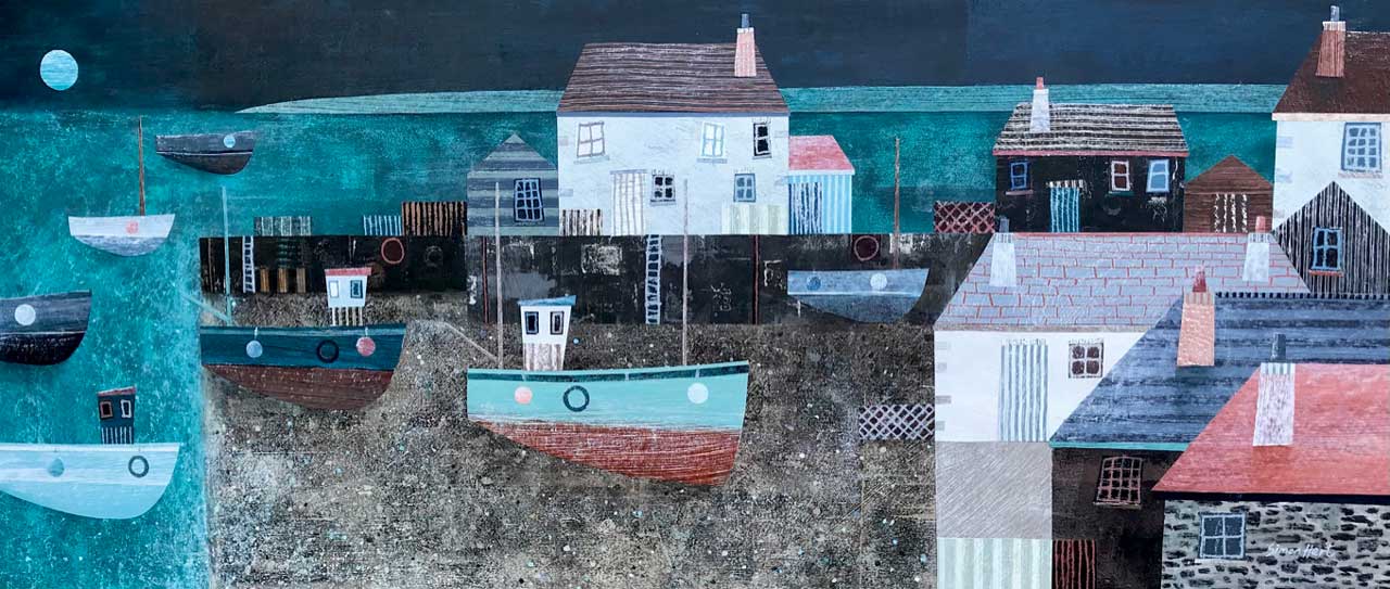 Midnight harbour